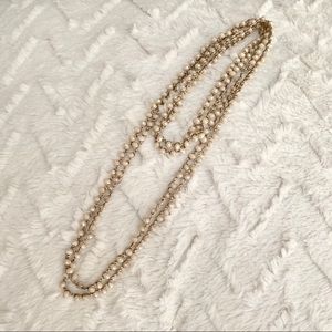 Beaded layer necklace